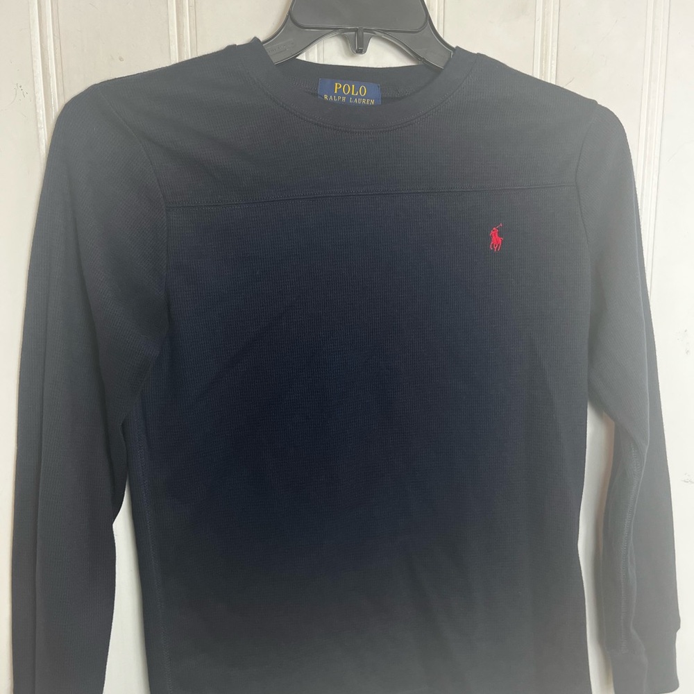 Polo by Ralph Lauren Blue Crew Neck Shirt